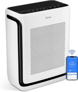 Levoit smart air purifier for pets with app control