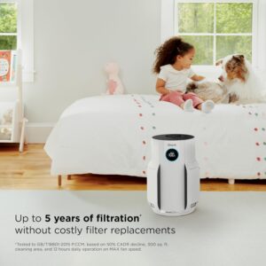 Shark NeverChange HP302 filter system — Debris Defense washable screen, activated carbon, and NanoSeal HEPA layers