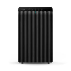 Winix 5510 review; air purifier front view showing control panel and modern design
