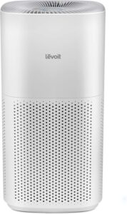 Air purifier for smoke; LEVOIT Air Purifiers for Home Large Room Up to 2933 Ft² With HEPA Sleep Mode, AHAM VERIFIDE, Smart WIFI, PM2.5 Monitor, 3-in-1 Filter For Smoke, Pet Allergies, Dust, Alexa Control, Core 600S-P, White